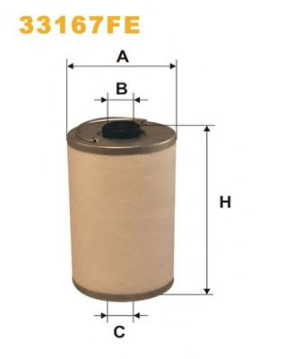 WIX FILTERS 33167fe -  Топливный фильтр